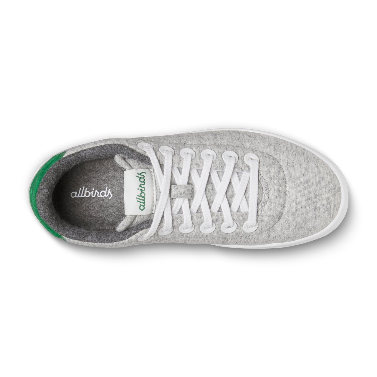 Women's Cruiser Jersey - Light Grey/Verdant Green (Blizzard Sole)
