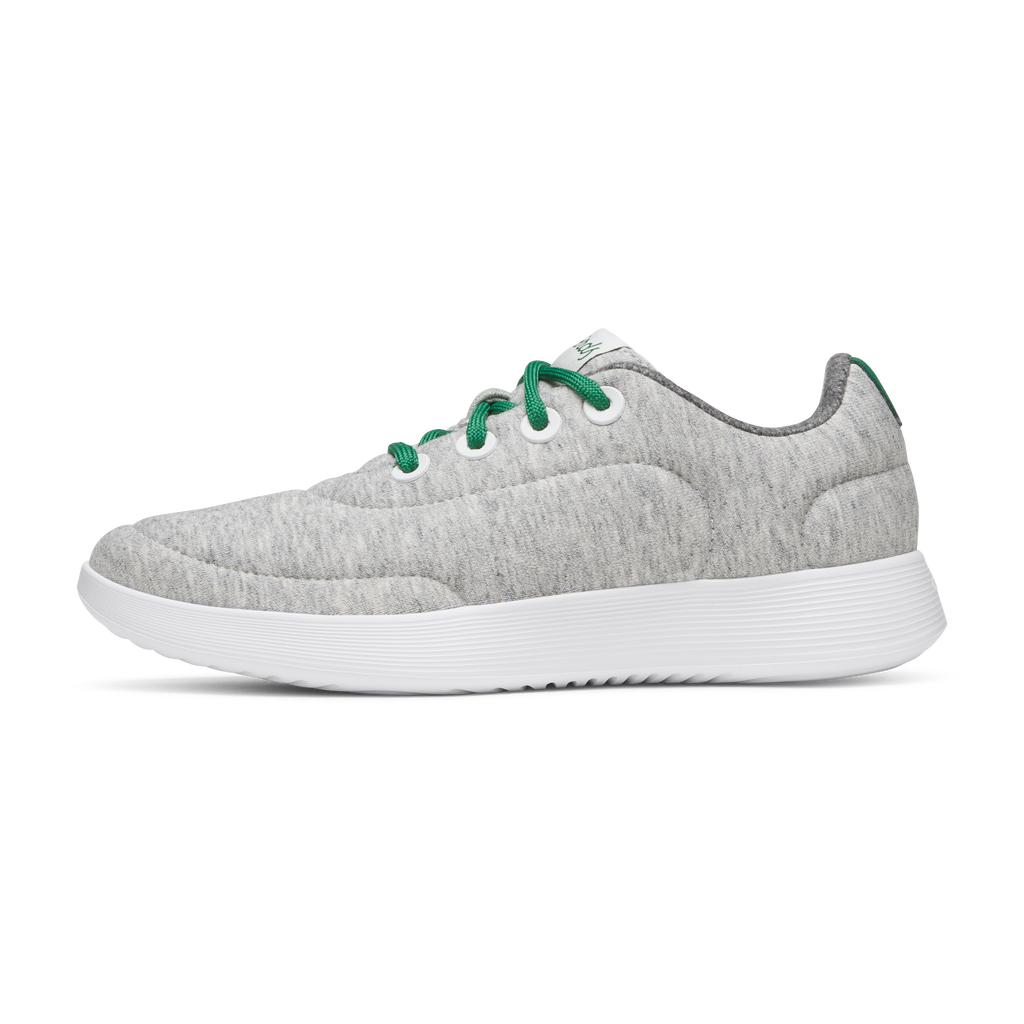Men's Runner NZ Jersey - Light Grey/Verdant Green (Blizzard Sole)