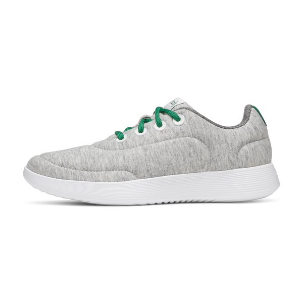 Men's Runner NZ Jersey - Light Grey/Verdant Green (Blizzard Sole)