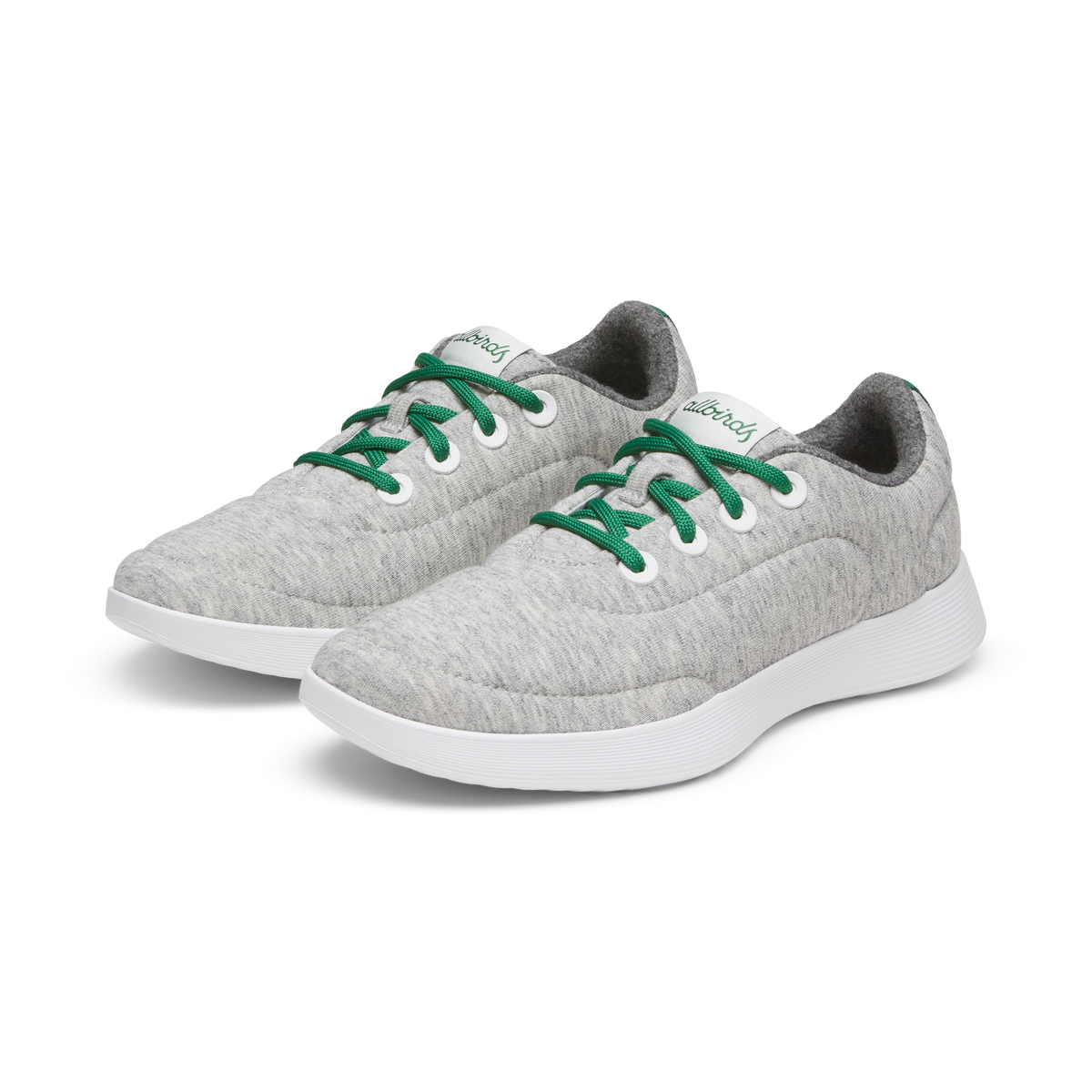 Men's Runner NZ Jersey - Light Grey/Verdant Green (Blizzard Sole)