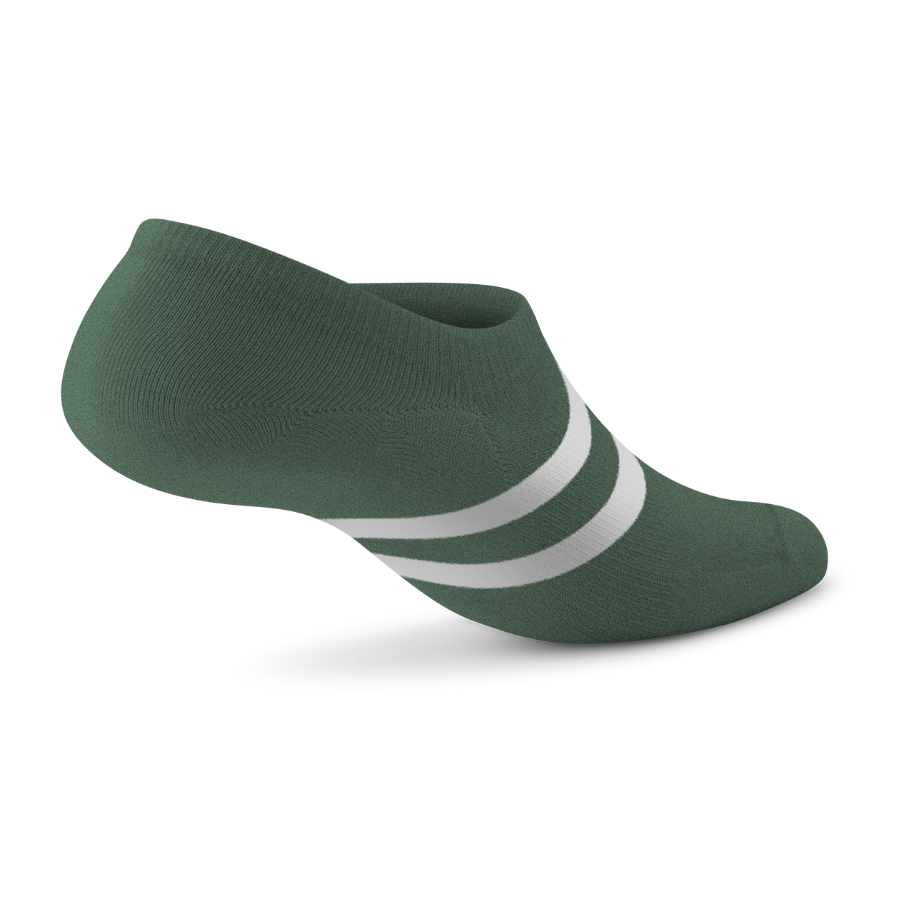 Anytime No Show Heel Grip Sock - Verdant Green (Blizzard Sole)