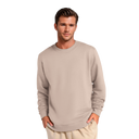 Men's Merino Blend Sweatshirt - Mushroom