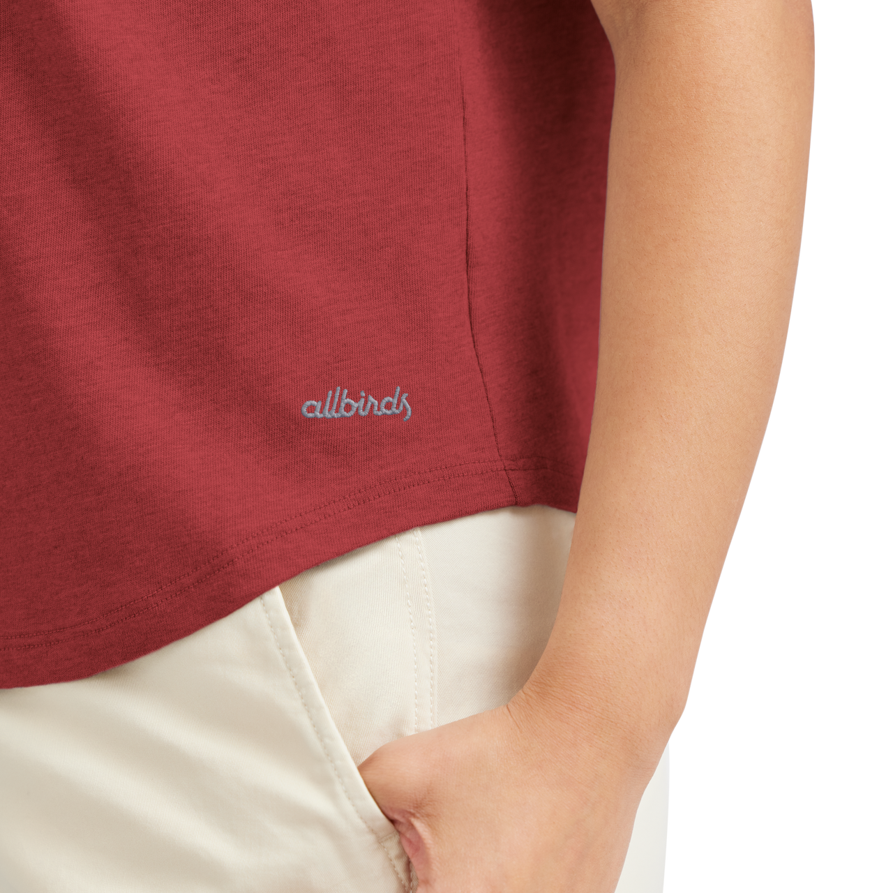 Women's Soft Merino Tee - Spice