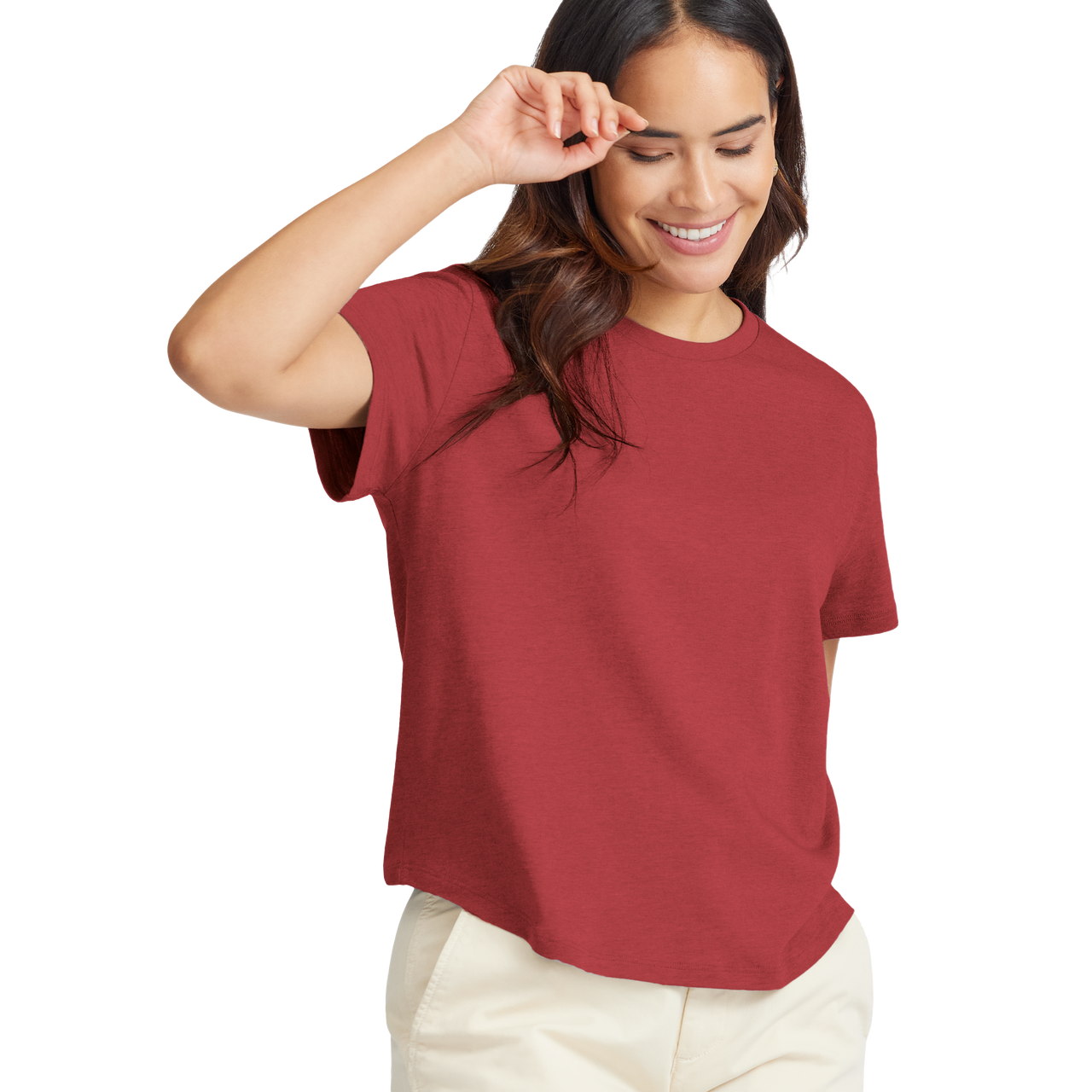 Women's Soft Merino Tee - Spice