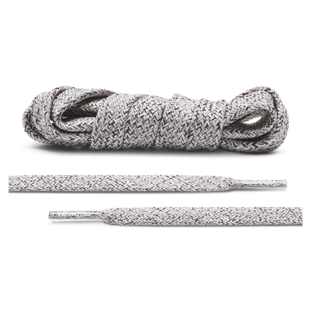 Allbirds Laces - Natural Grey Heather - Flat