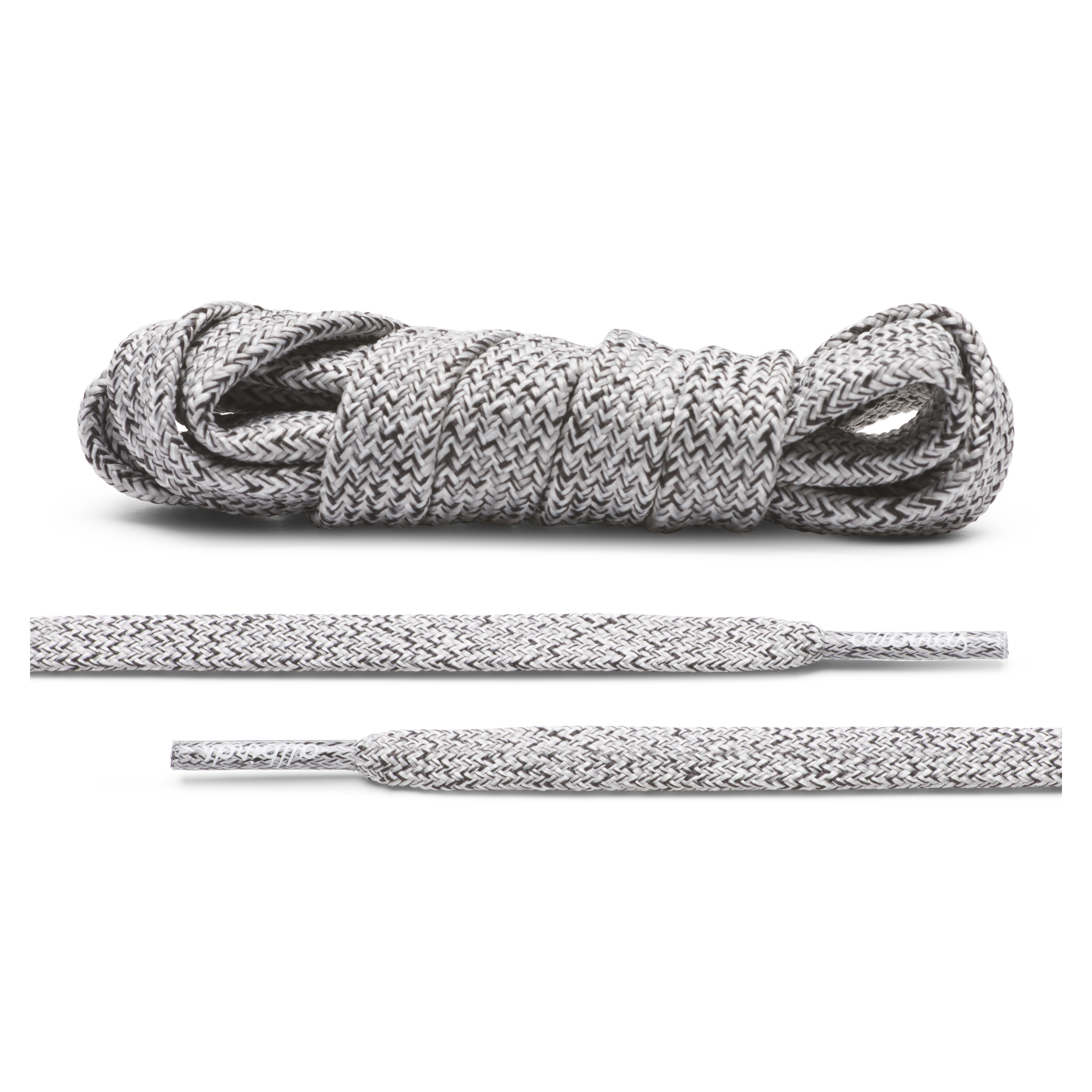 Allbirds Laces - Natural Grey Heather - Flat