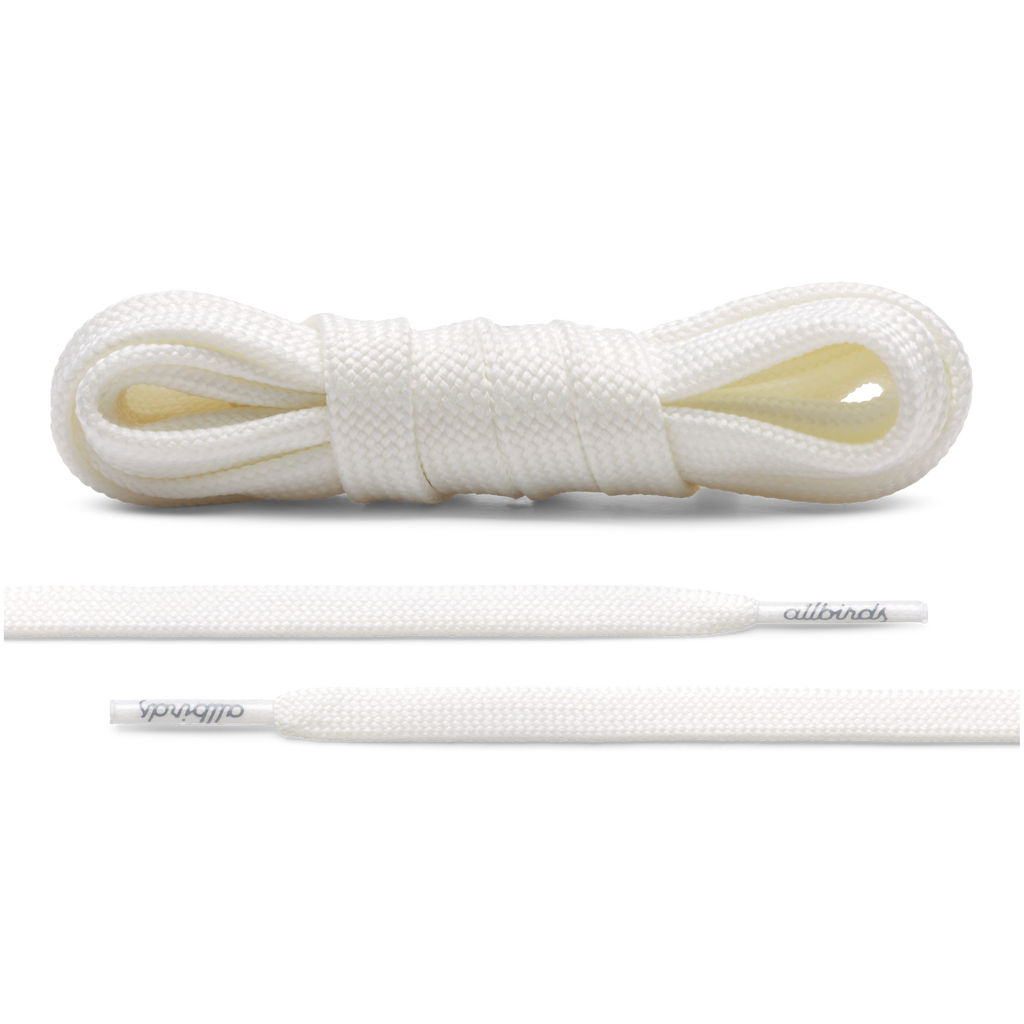 Allbirds Laces - Blizzard - Flat