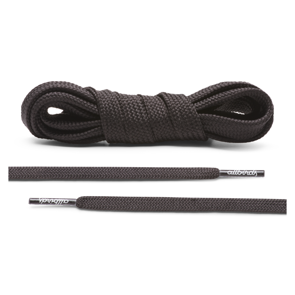 Allbirds Laces - True Black - Flat