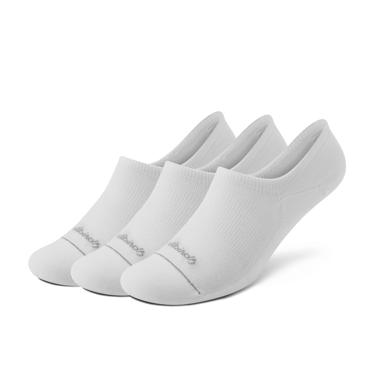 Anytime No Show Heel Grip Sock - Blizzard, Blizzard, Blizzard