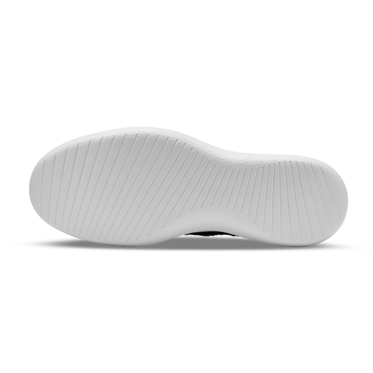 Men's Wool Runner Fluffs - Natural Black (Natural White Sole)