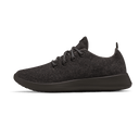 Women's Wool Runner - Natural Black (Black Sole)