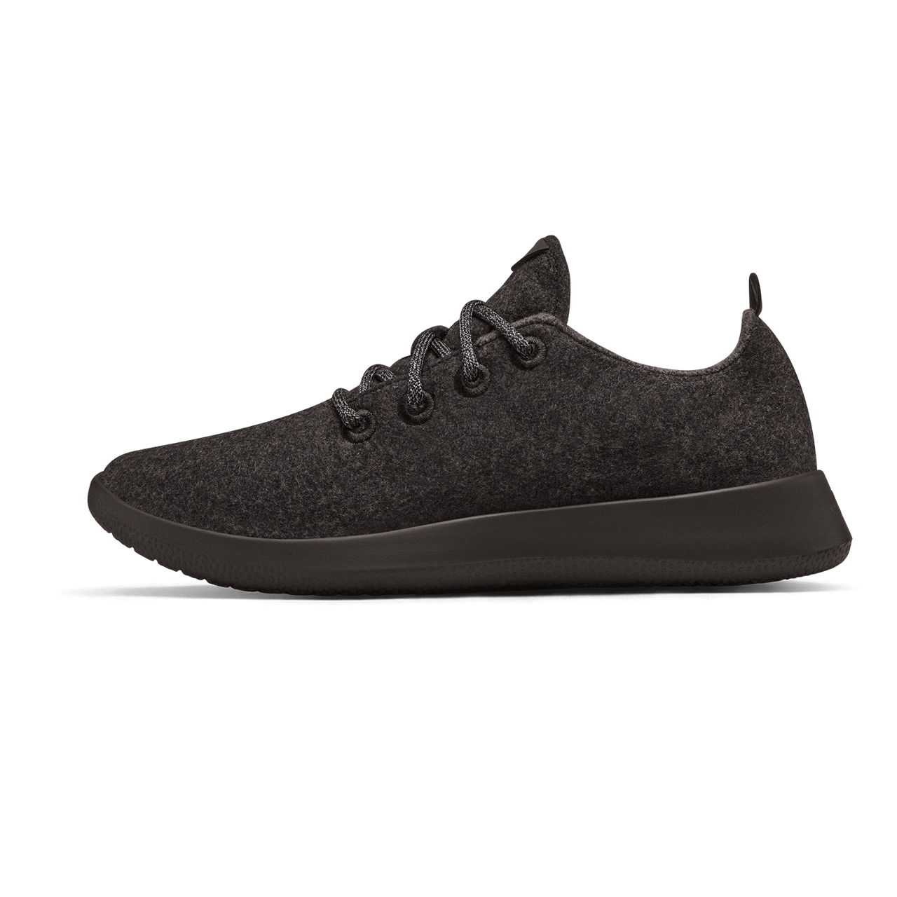 Women's Wool Runner - Natural Black (Black Sole)