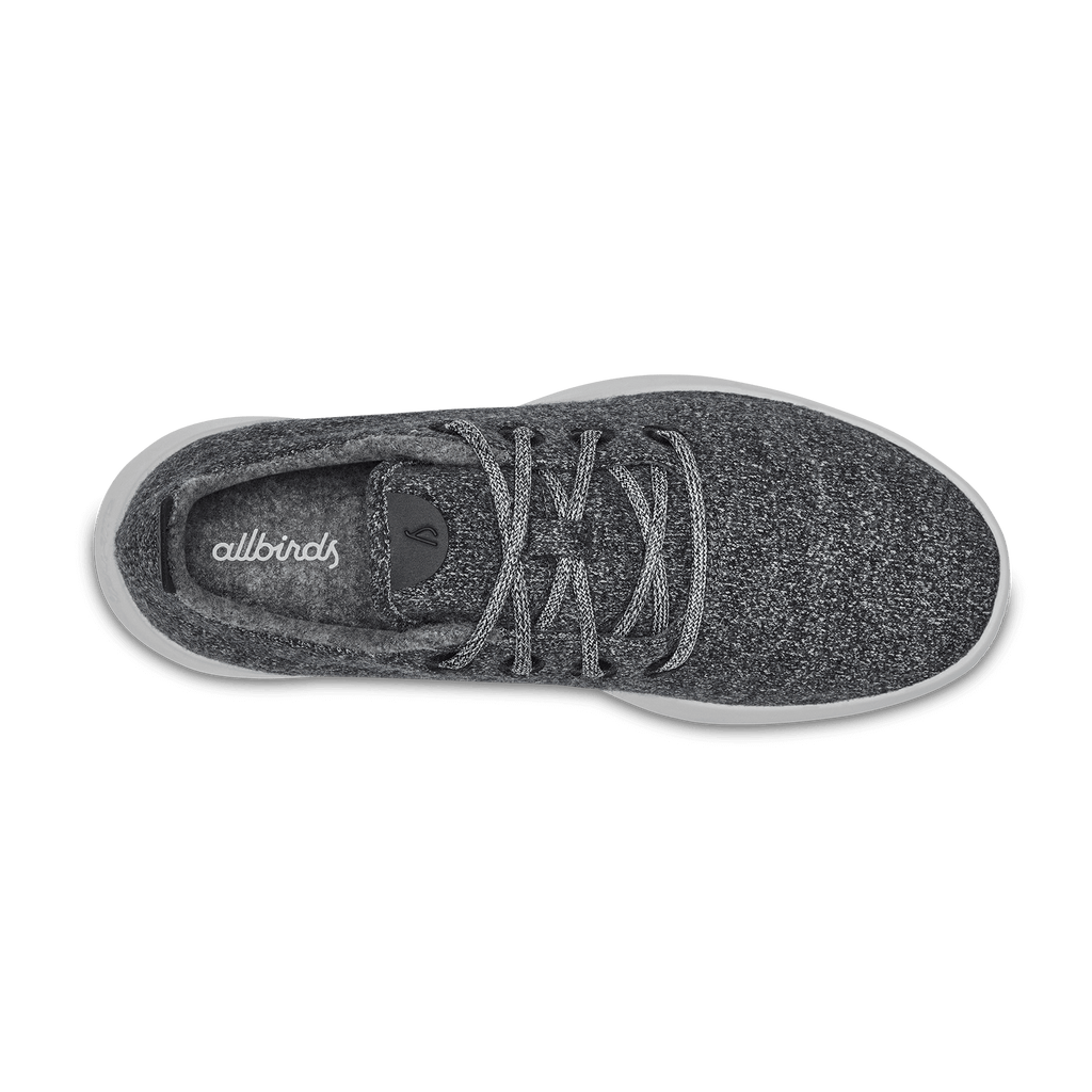 Men's Wool Runner - Natural Grey (Light Grey Sole)