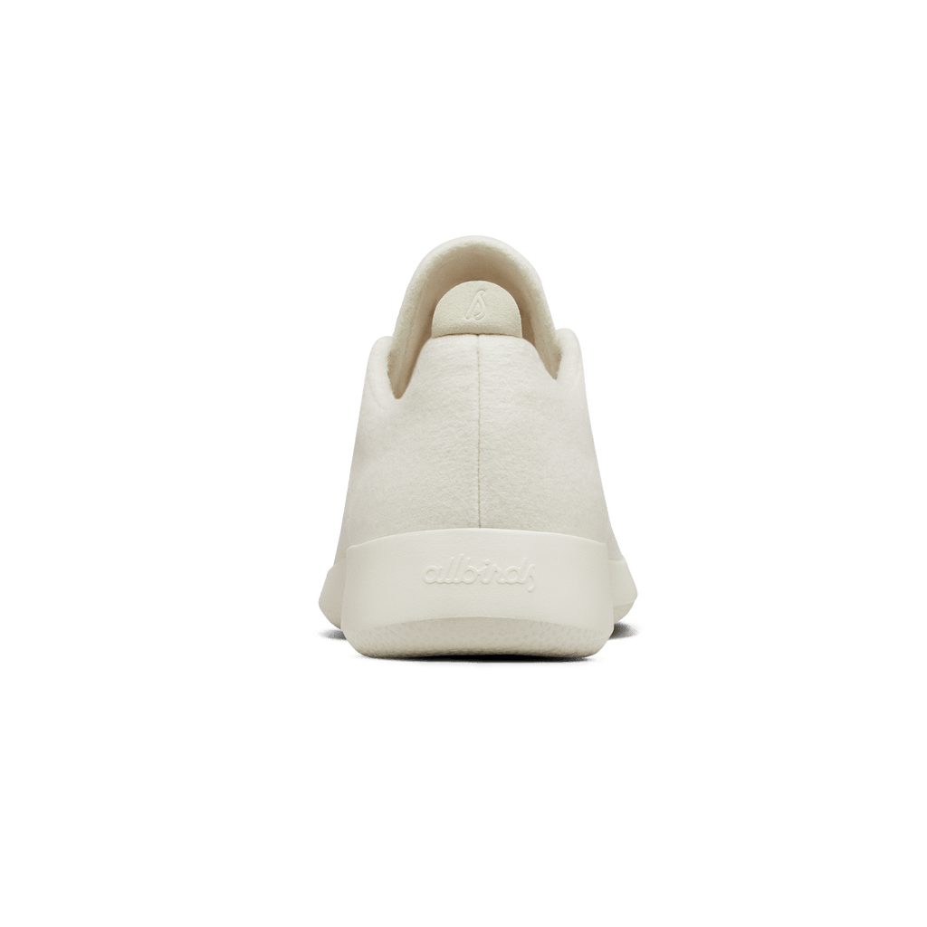 Women's Wool Runner - Natural White (Cream Sole)