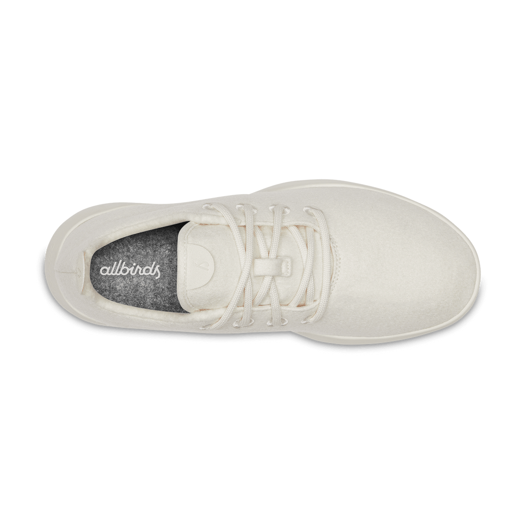 Men's Wool Runner - Natural White (Cream Sole)