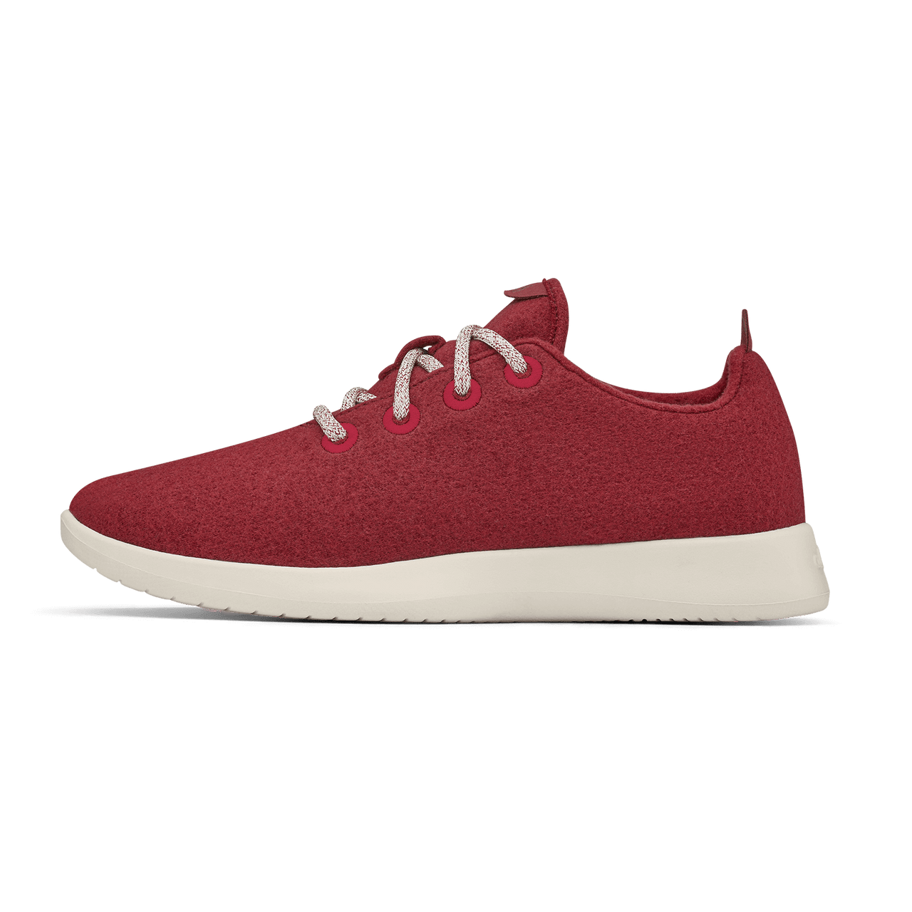 Men's Wool Runners - Tuke Chili (Cream Sole)