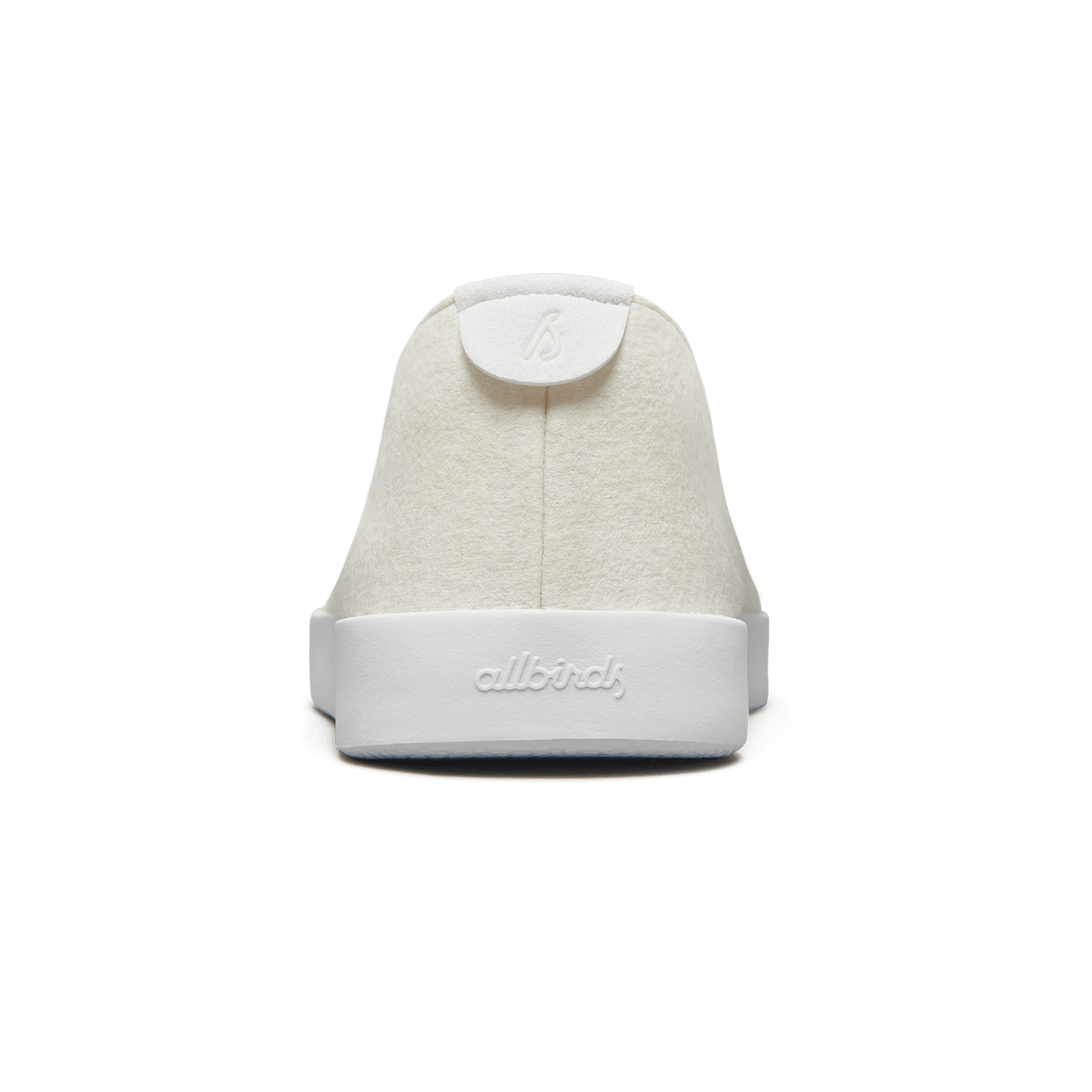 Men's Wool Lounger - Natural White (White Sole)