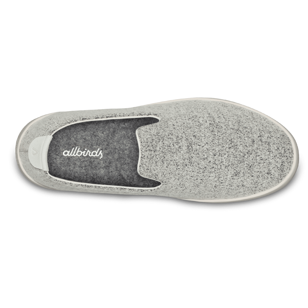 Women's Wool Lounger - Dapple Grey (Cream Sole)