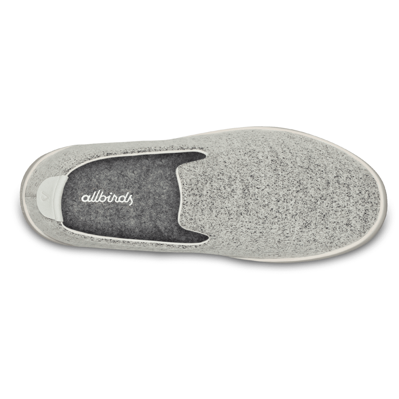 Men's Wool Lounger - Dapple Grey (Cream Sole)