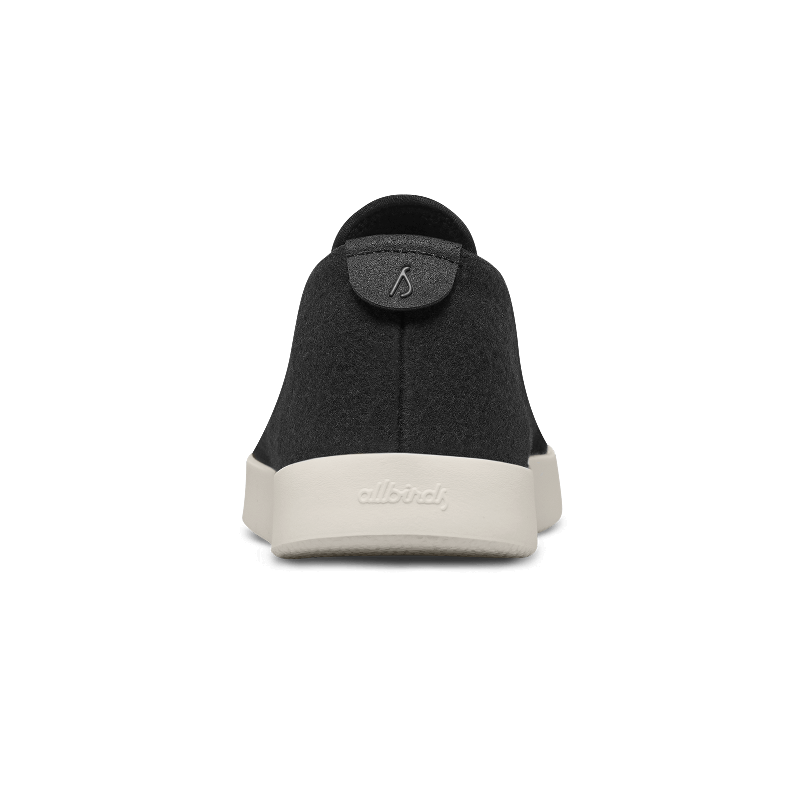 Men's Wool Lounger - True Black (Cream Sole)