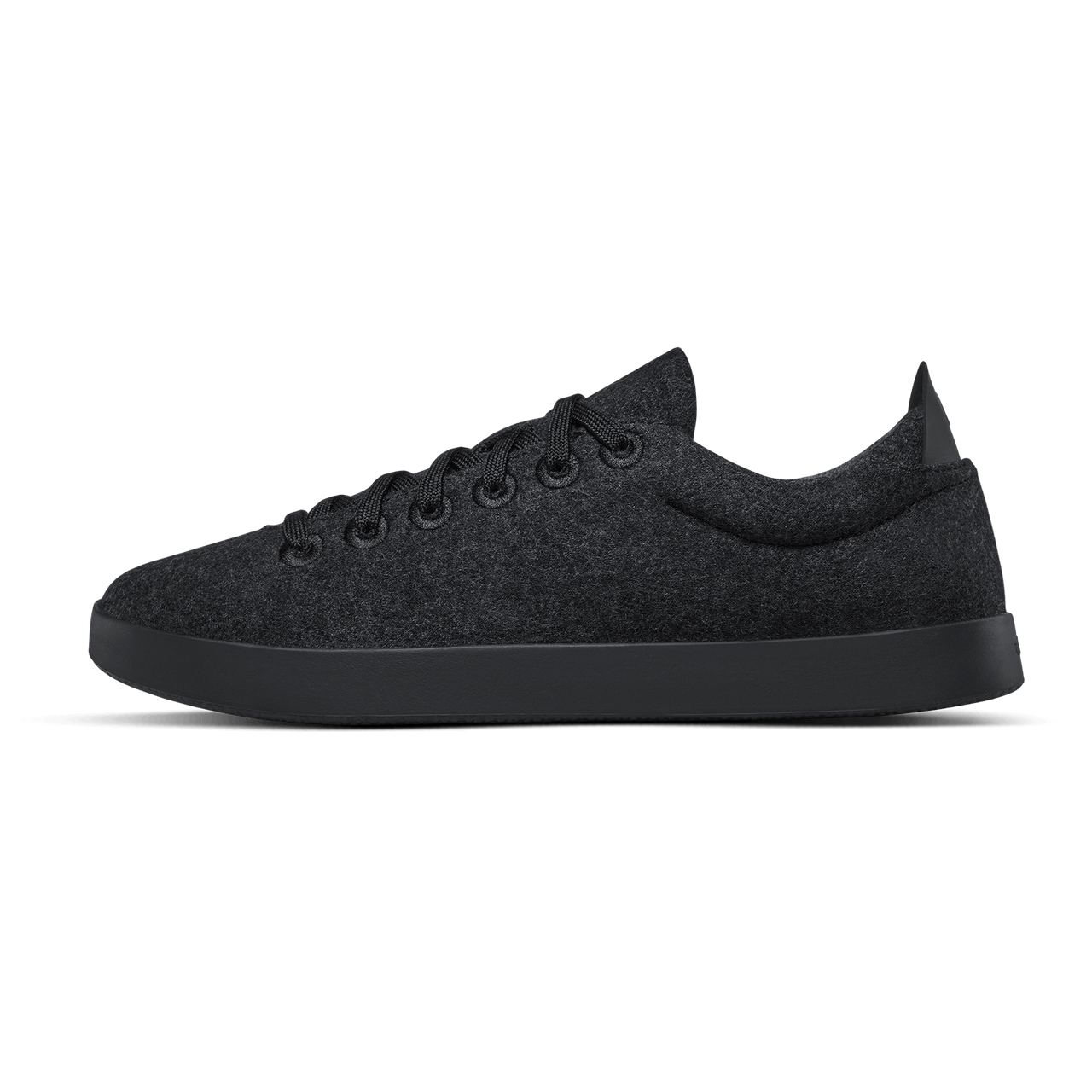 Men's Wool Pipers - Natural Black (Black Sole)
