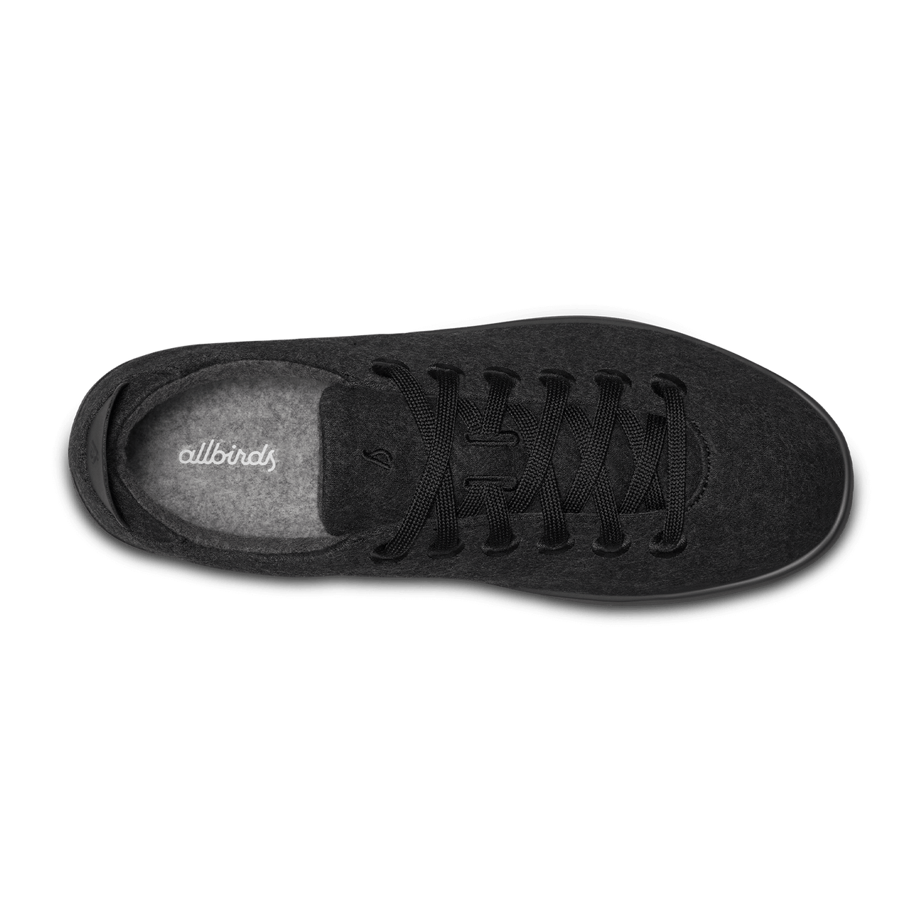 Men's Wool Pipers - Natural Black (Black Sole)