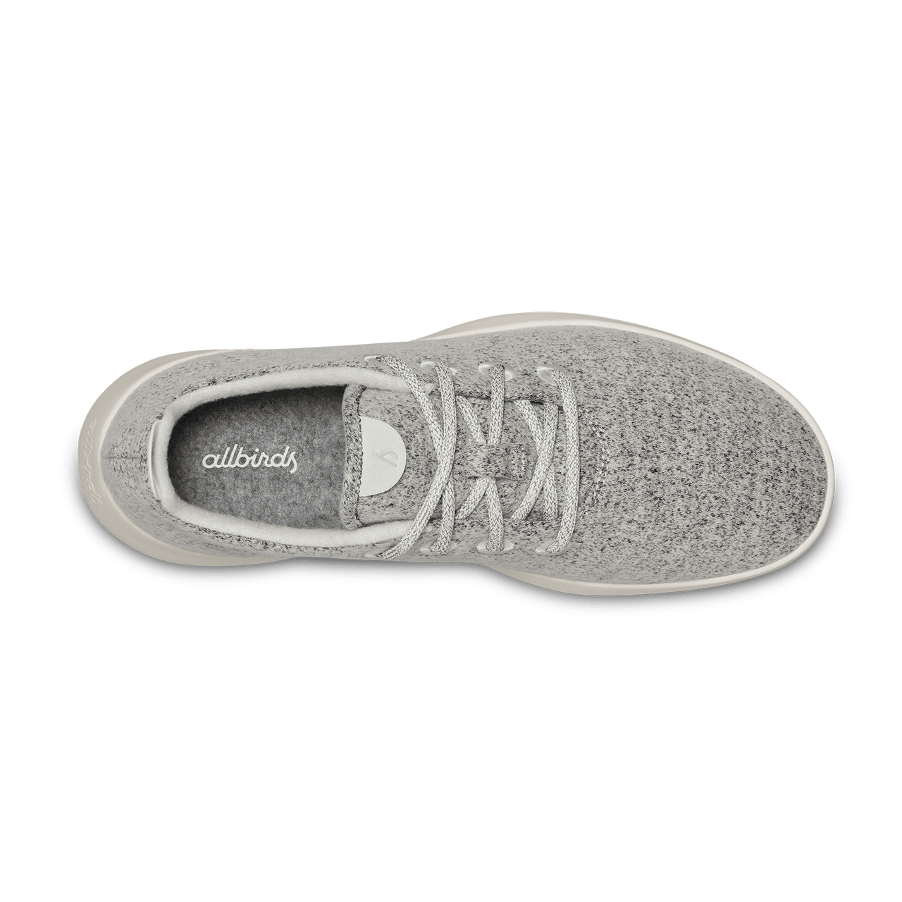 Men's Wool Runner - Dapple Grey (Cream Sole)
