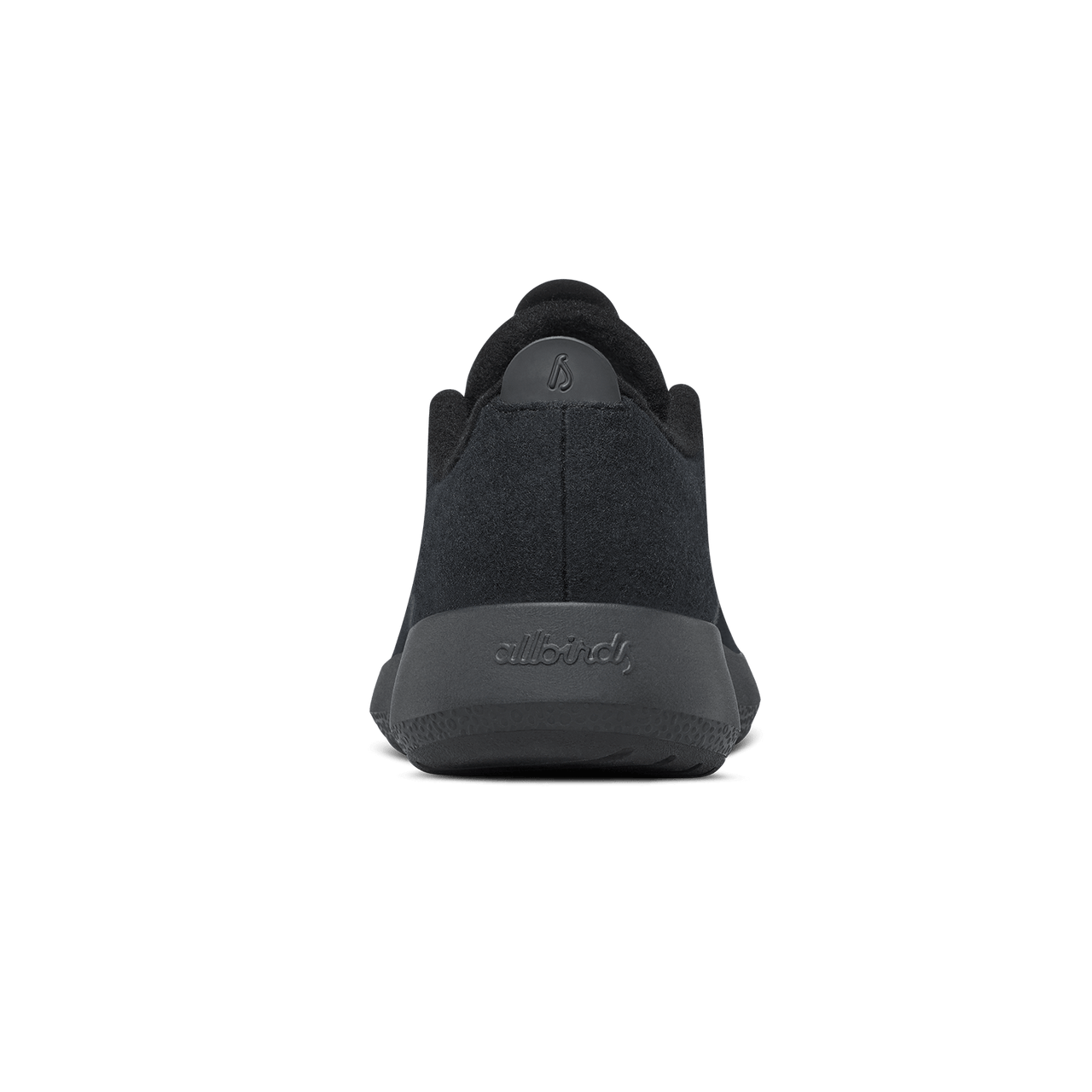 Men's Wool Runner Mizzles - True Black (Black Sole)