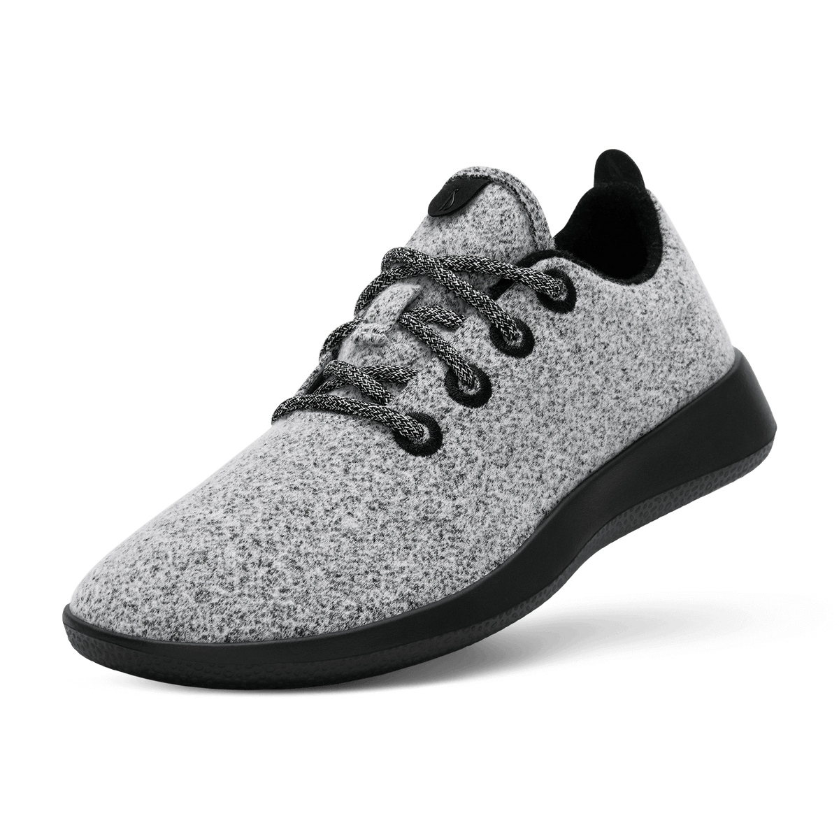 Men's Wool Runners - Dapple Grey (Natural Black Sole)