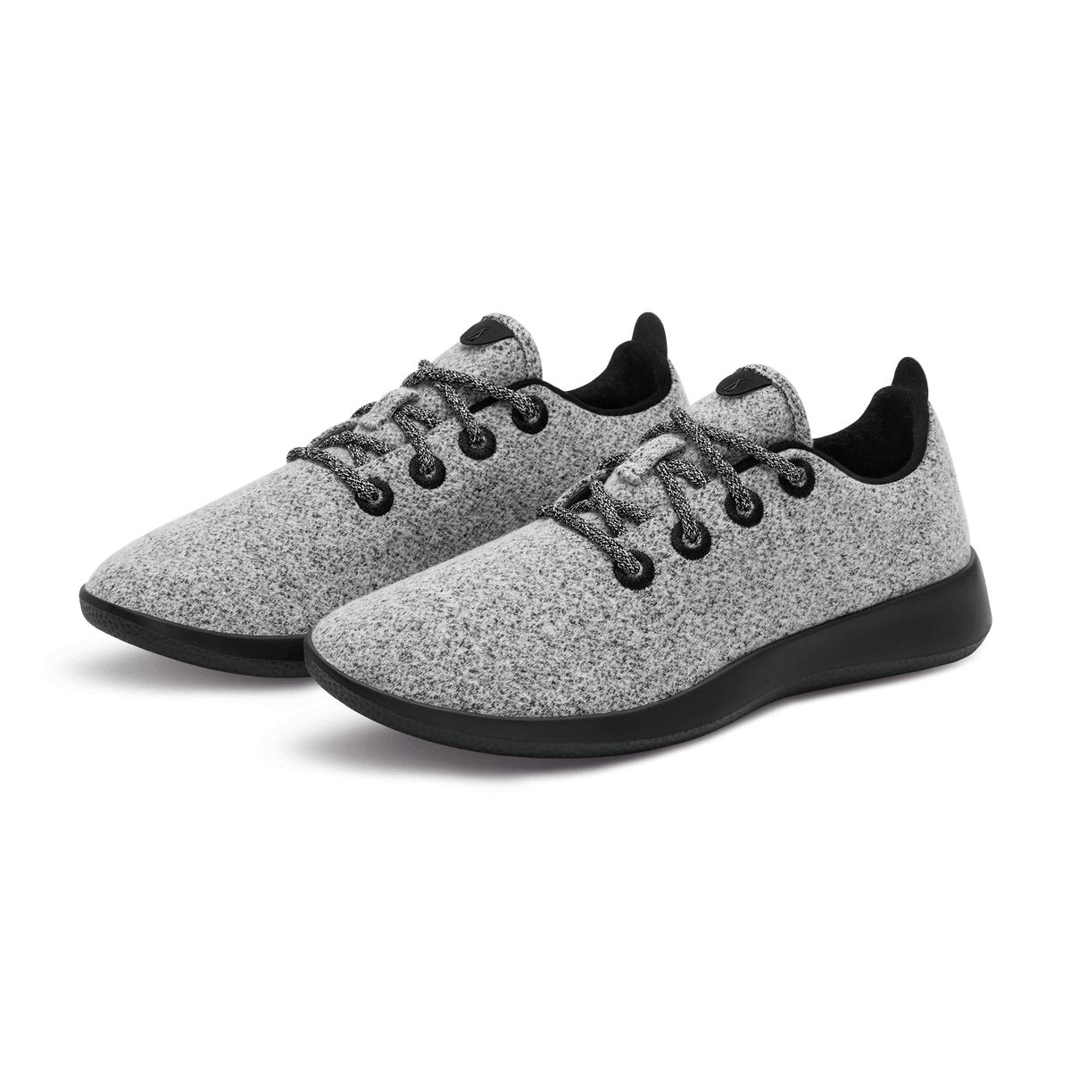 Men's Wool Runners - Dapple Grey (Natural Black Sole)