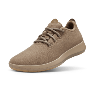Men s Wool Runner Mizzles Hazy Beige Hazy Beige Sole