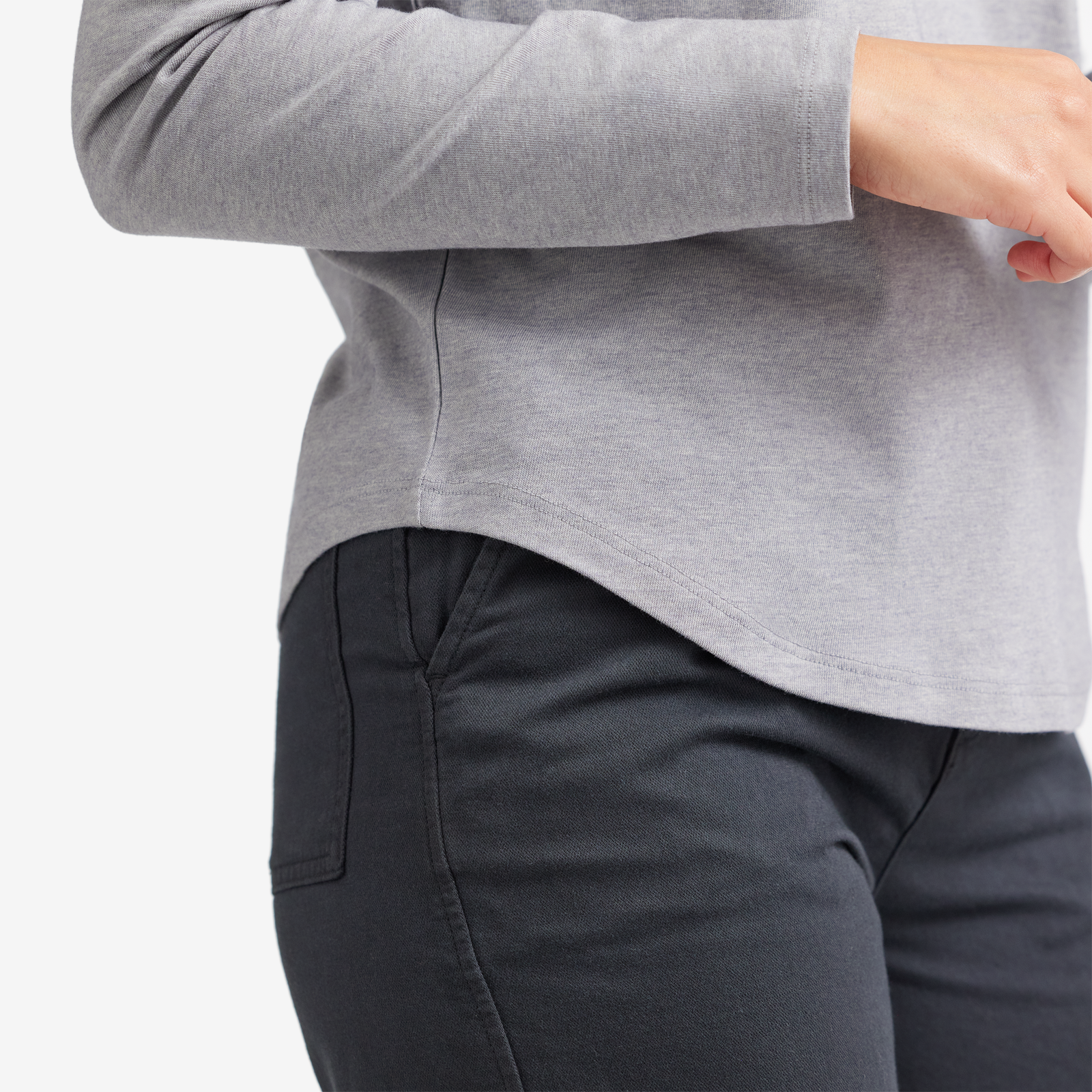 Allbirds Women's Soft Merino Long Sleeve Tee GLOBAL SHIPPING