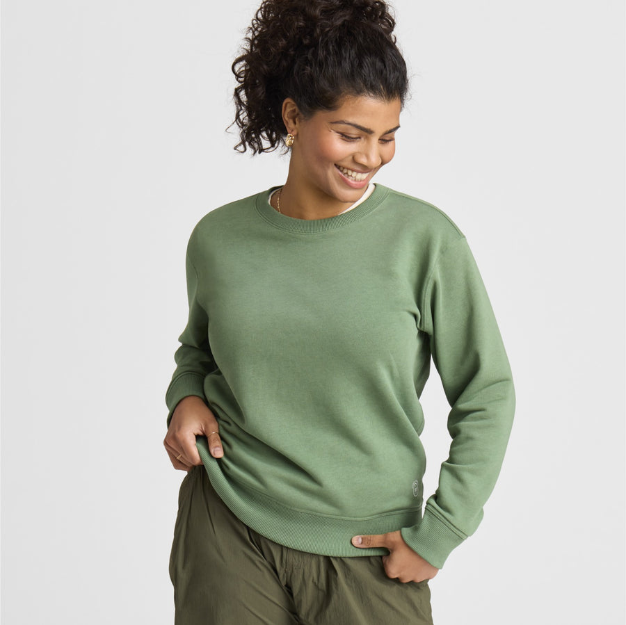 Women s R R Sweatshirt Hazy Cargo