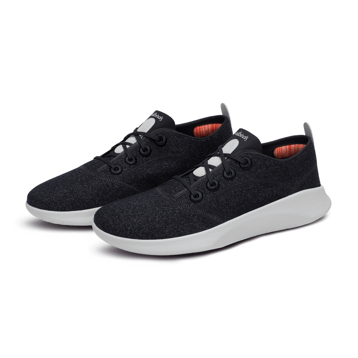Women's SuperLight Wool Runners - Natural Black (Light Grey Sole)